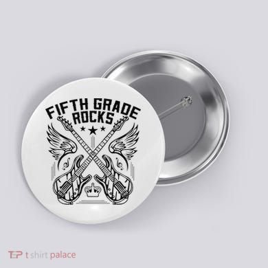 Fifth Grade Rocks Button