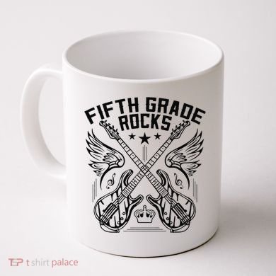 Fifth Grade Rocks Coffee Mug