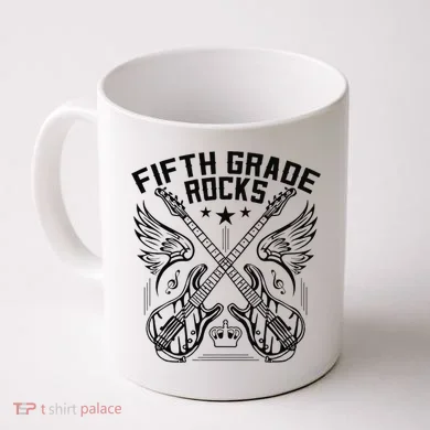 Fifth Grade Rocks Coffee Mug