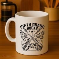Fifth Grade Rocks Coffee Mug thumb 4
