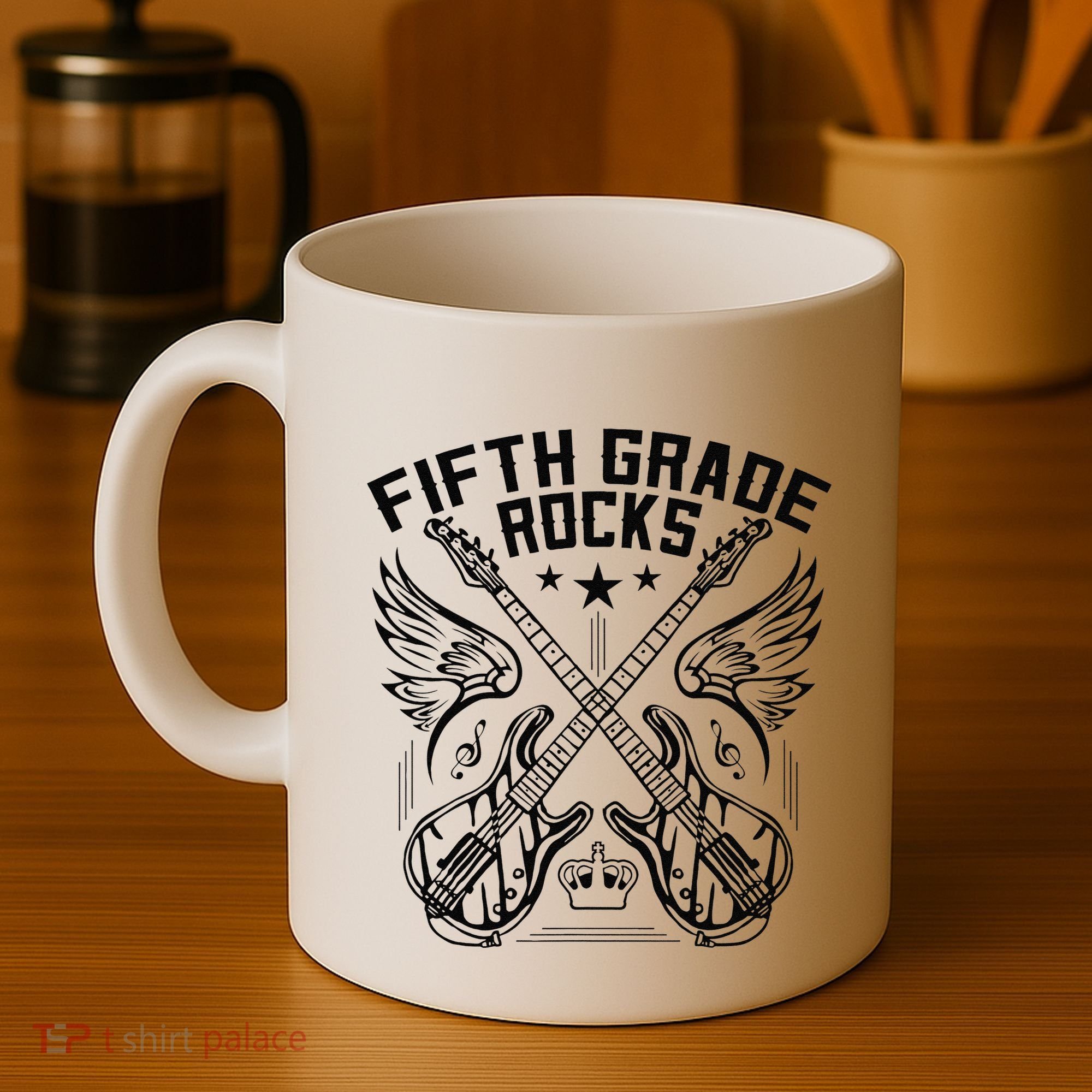Fifth Grade Rocks Coffee Mug