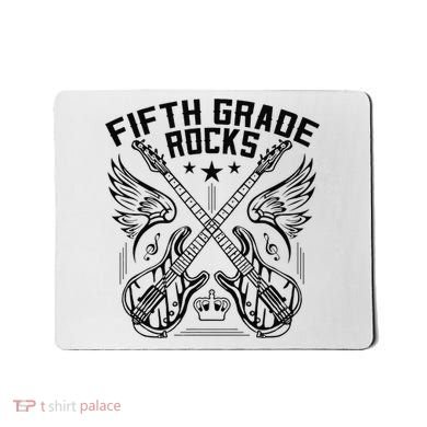 Fifth Grade Rocks Mousepad