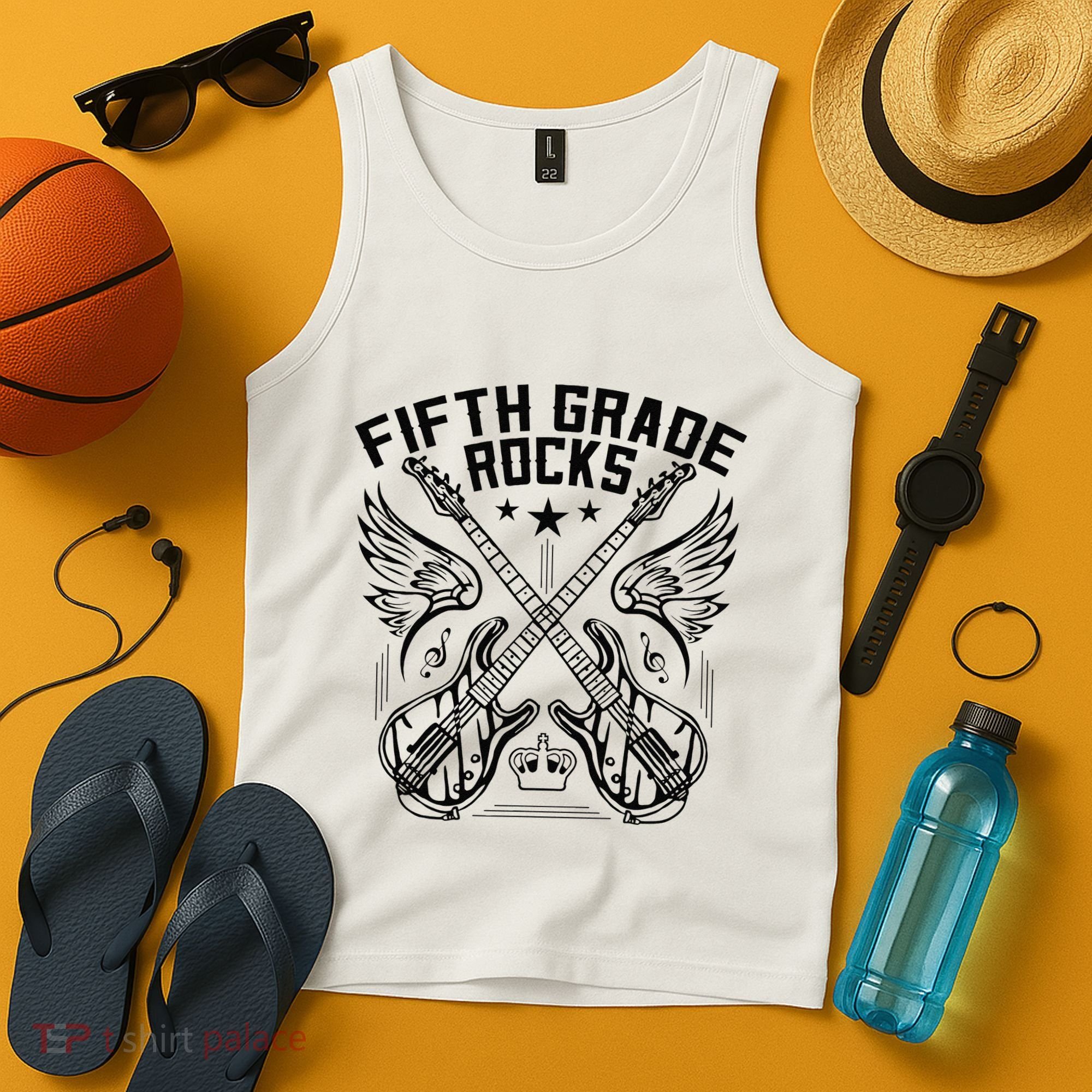 Fifth Grade Rocks Tank Top