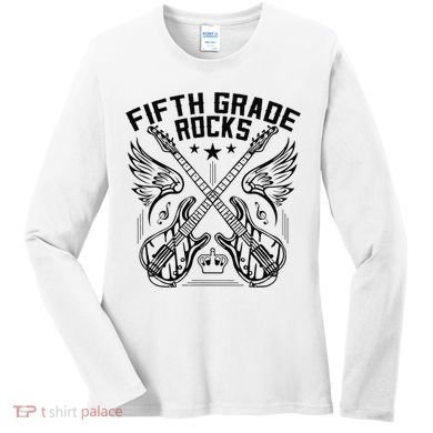 Fifth Grade Rocks Women's Long Sleeve Shirt
