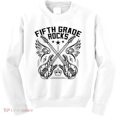 Fifth Grade Rocks Kids Sweatshirt