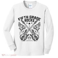 Fifth Grade Rocks Kids Long Sleeve Shirt thumb 0