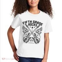 Fifth Grade Rocks Kids T-Shirt thumb 2