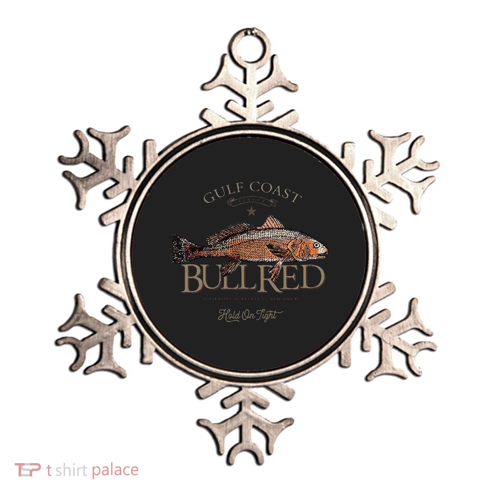 Fishing Gulf Red Drum Redfish Bull Red Ornament