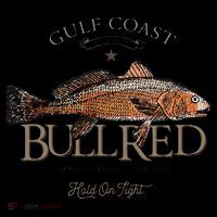 Fishing Gulf Red Drum Redfish Bull Red Ornament thumb 1