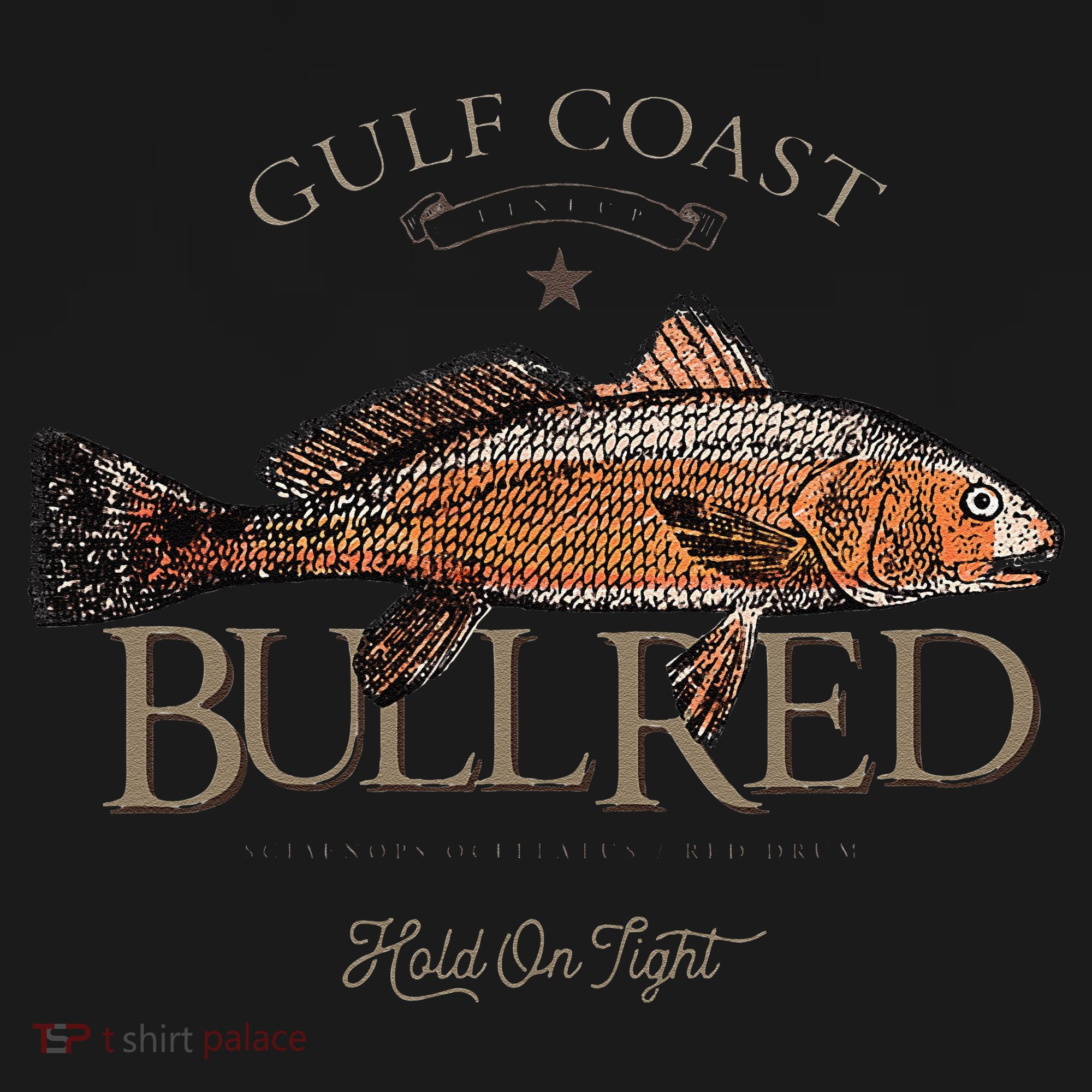 Fishing Gulf Red Drum Redfish Bull Red Women's Tank Top