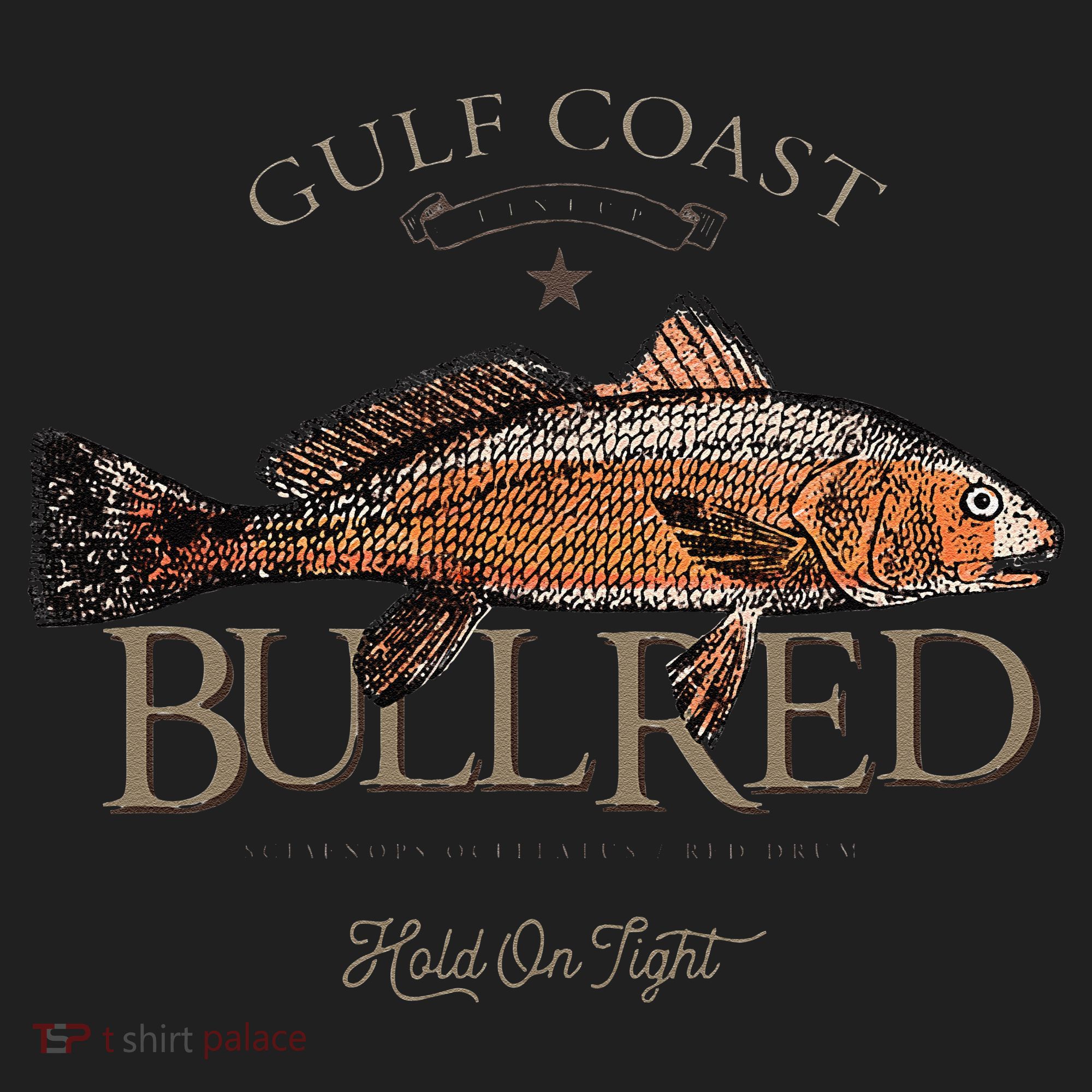 Fishing Gulf Red Drum Redfish Bull Red Hat