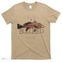 Fishing Gulf Red Drum Redfish Bull Red T-Shirt thumb 0