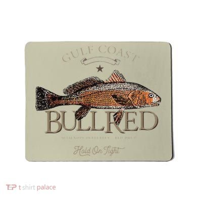 Fishing Gulf Red Drum Redfish Bull Red Mousepad