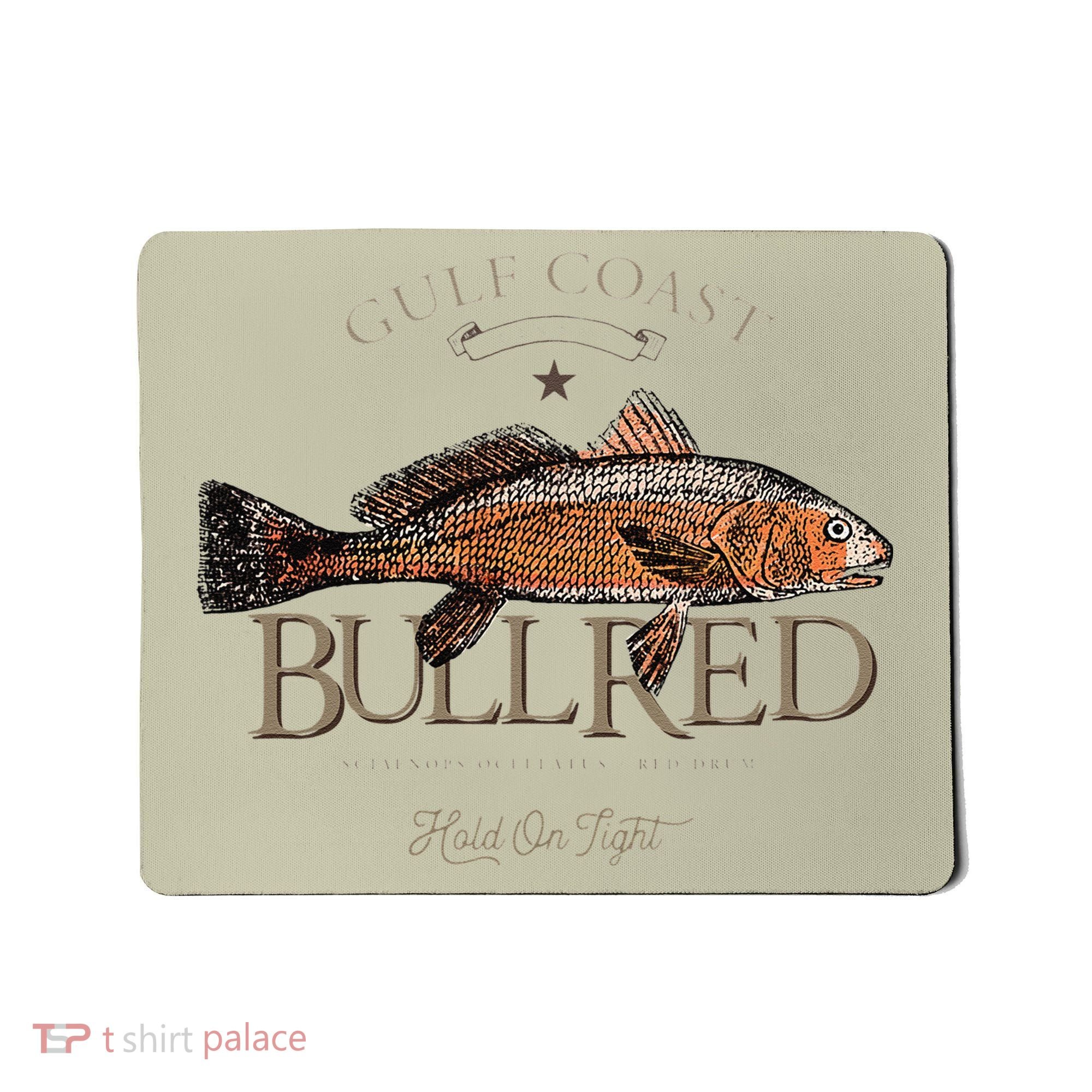 Fishing Gulf Red Drum Redfish Bull Red Mousepad