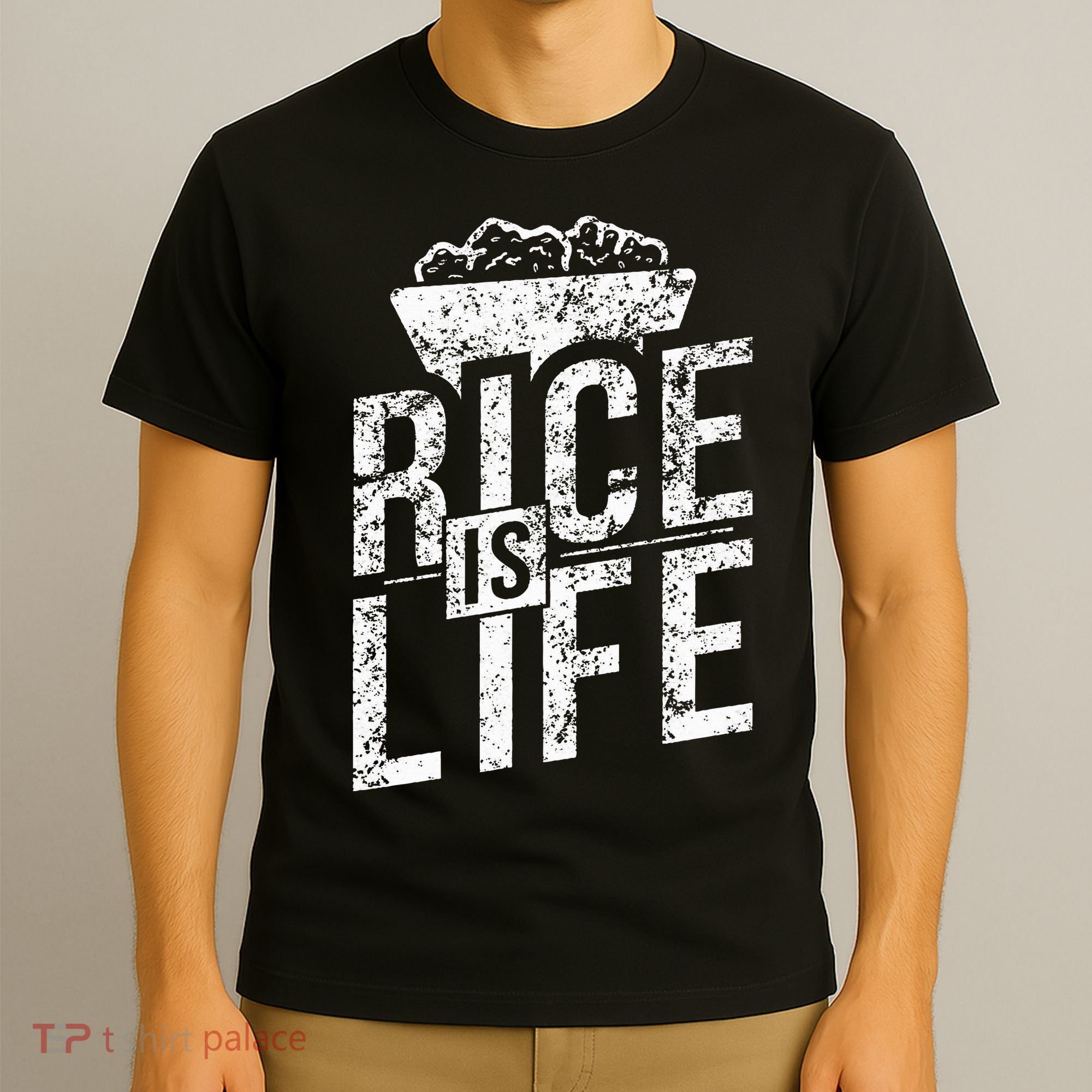 Filipino Gifts Rice Is Life T-Shirt
