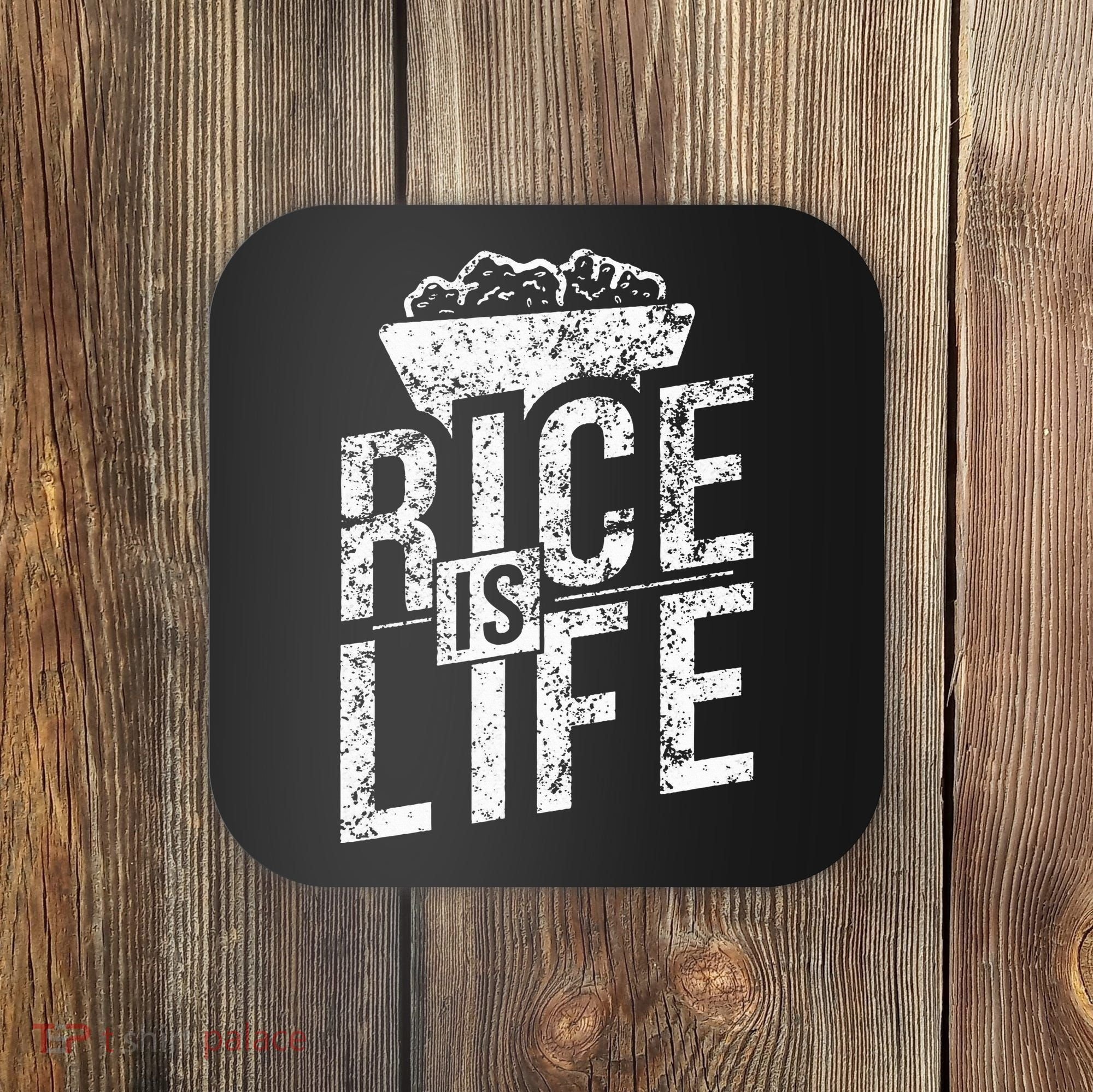 Filipino Gifts Rice Is Life Coaster