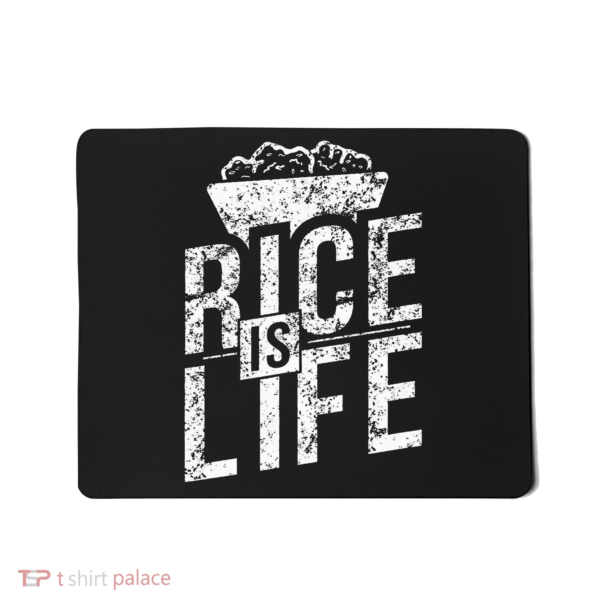 Filipino Gifts Rice Is Life Mousepad