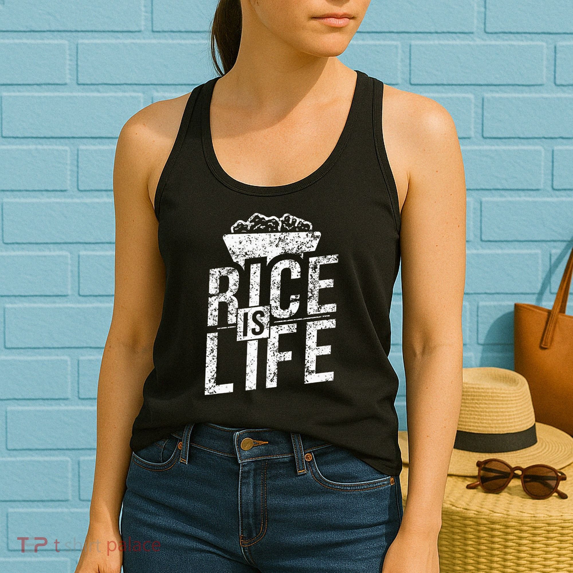 Filipino Gifts Rice Is Life Women's Tank Top