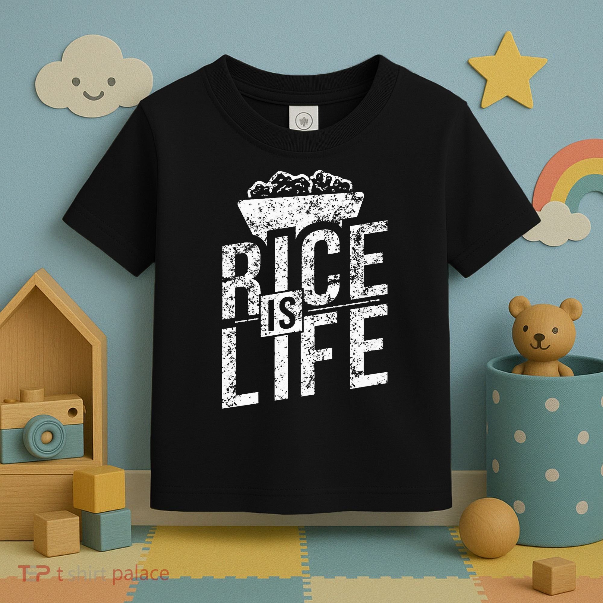 Filipino Gifts Rice Is Life Toddler T-Shirt