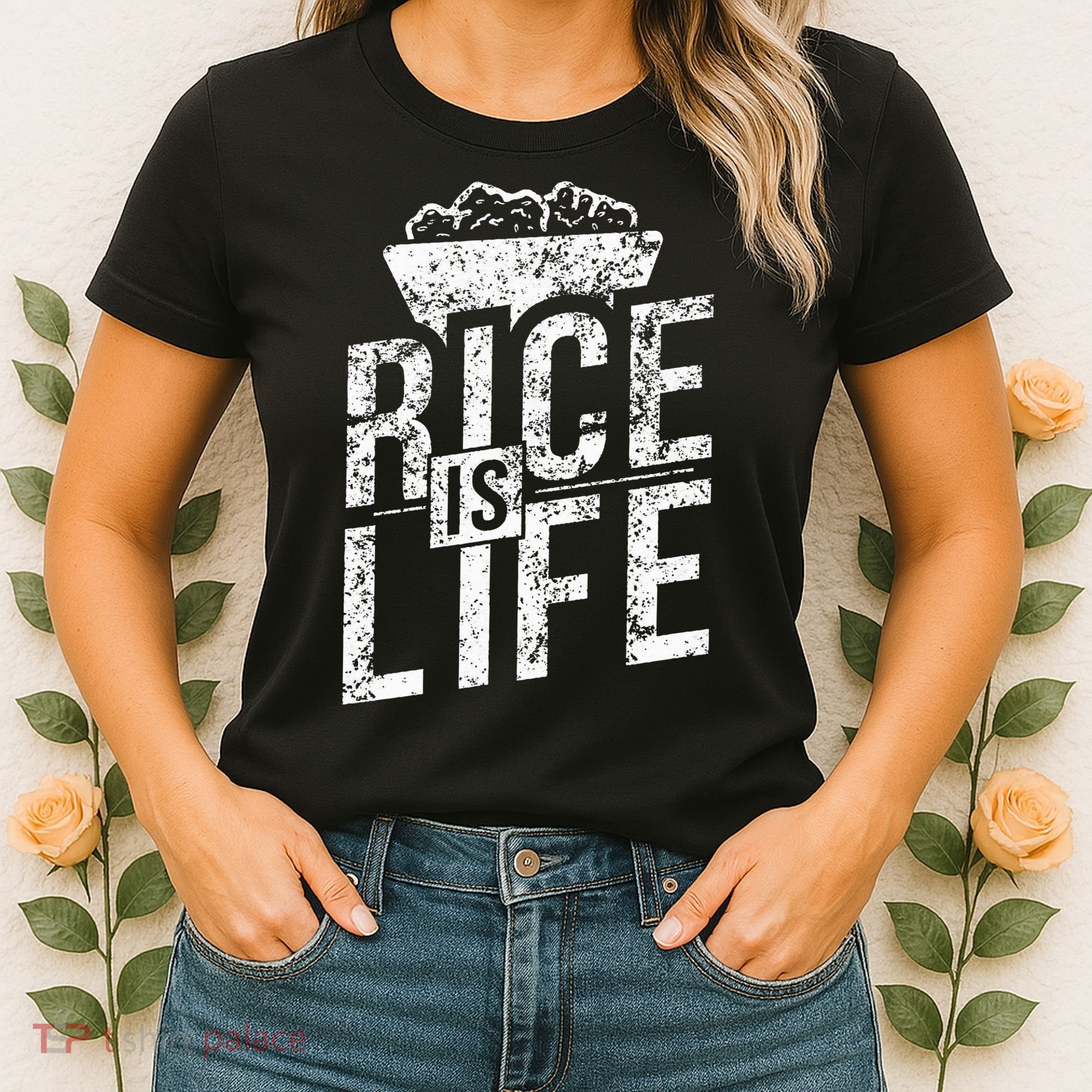 Filipino Gifts Rice Is Life Women's T-Shirt