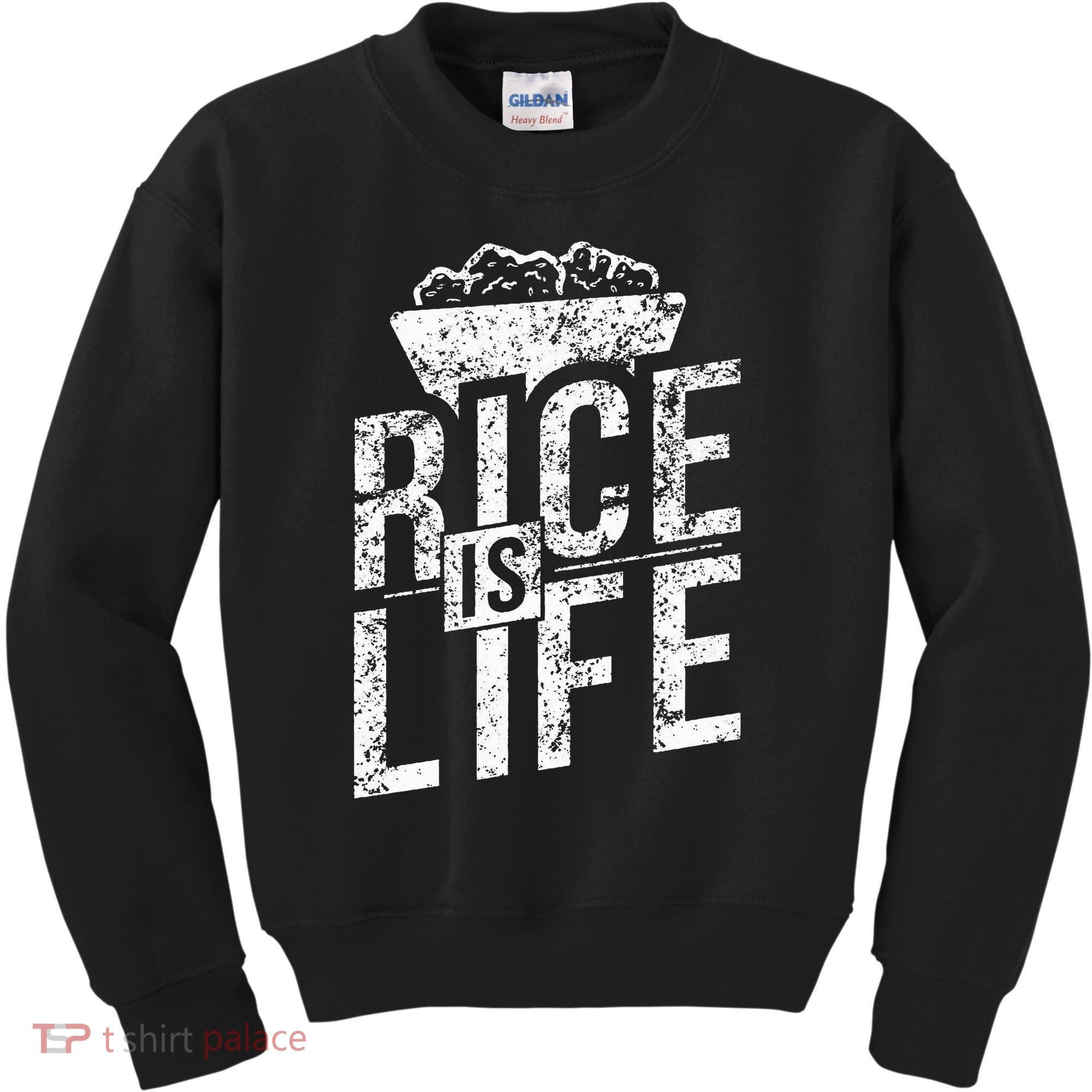 Filipino Gifts Rice Is Life Kids Sweatshirt