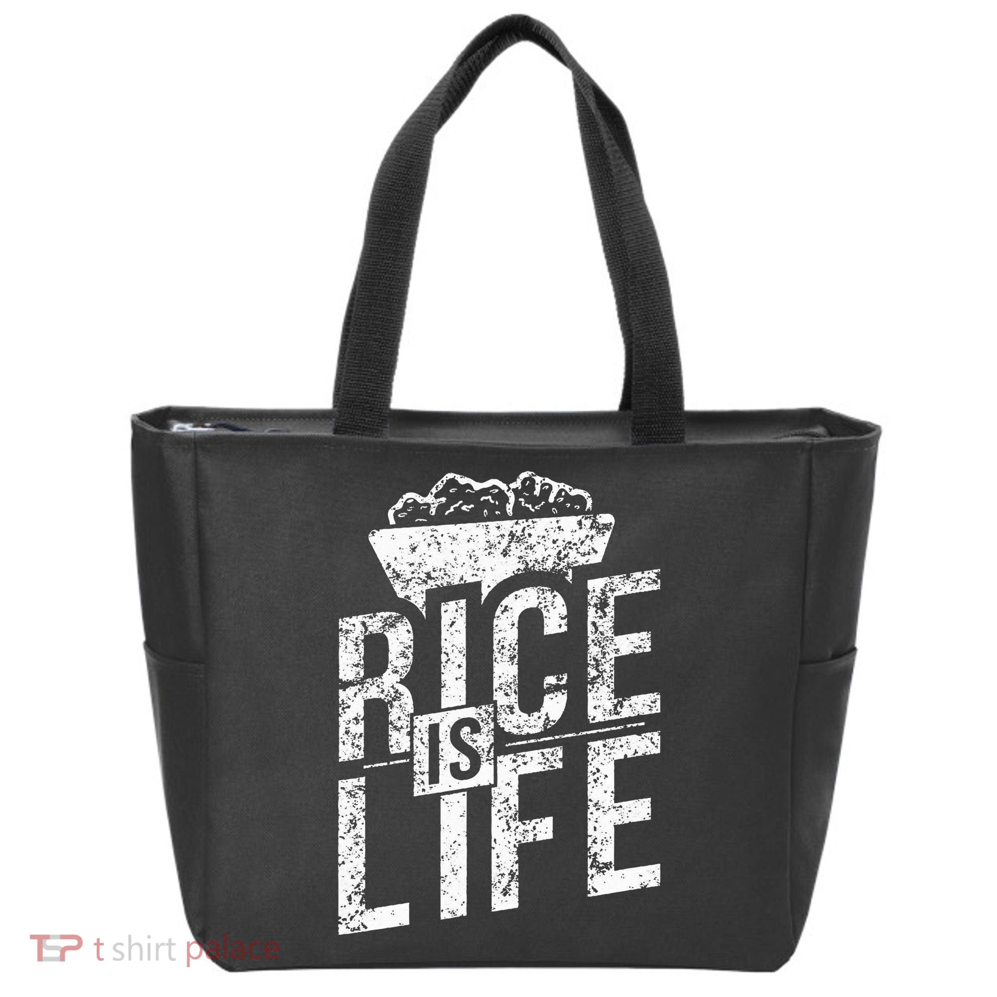 Filipino Gifts Rice Is Life Tote Bag