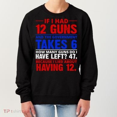 Funny Gun Rights Joke Women's Sweatshirt