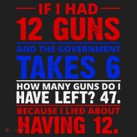 Funny Gun Rights Joke Women's Sweatshirt thumb 2
