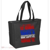 Funny Gun Rights Joke Tote Bag thumb 2