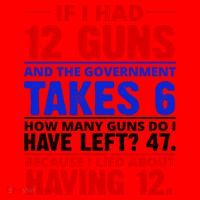 Funny Gun Rights Joke Santa Hat thumb 1