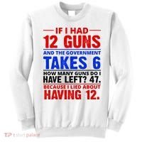 Funny Gun Rights Joke Sweatshirt thumb 0