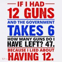 Funny Gun Rights Joke Sweatshirt thumb 3