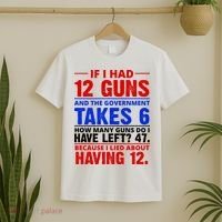 Funny Gun Rights Joke T-Shirt thumb 2