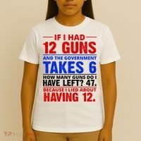 Funny Gun Rights Joke T-Shirt thumb 4