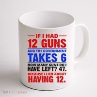 Funny Gun Rights Joke Coffee Mug thumb 1