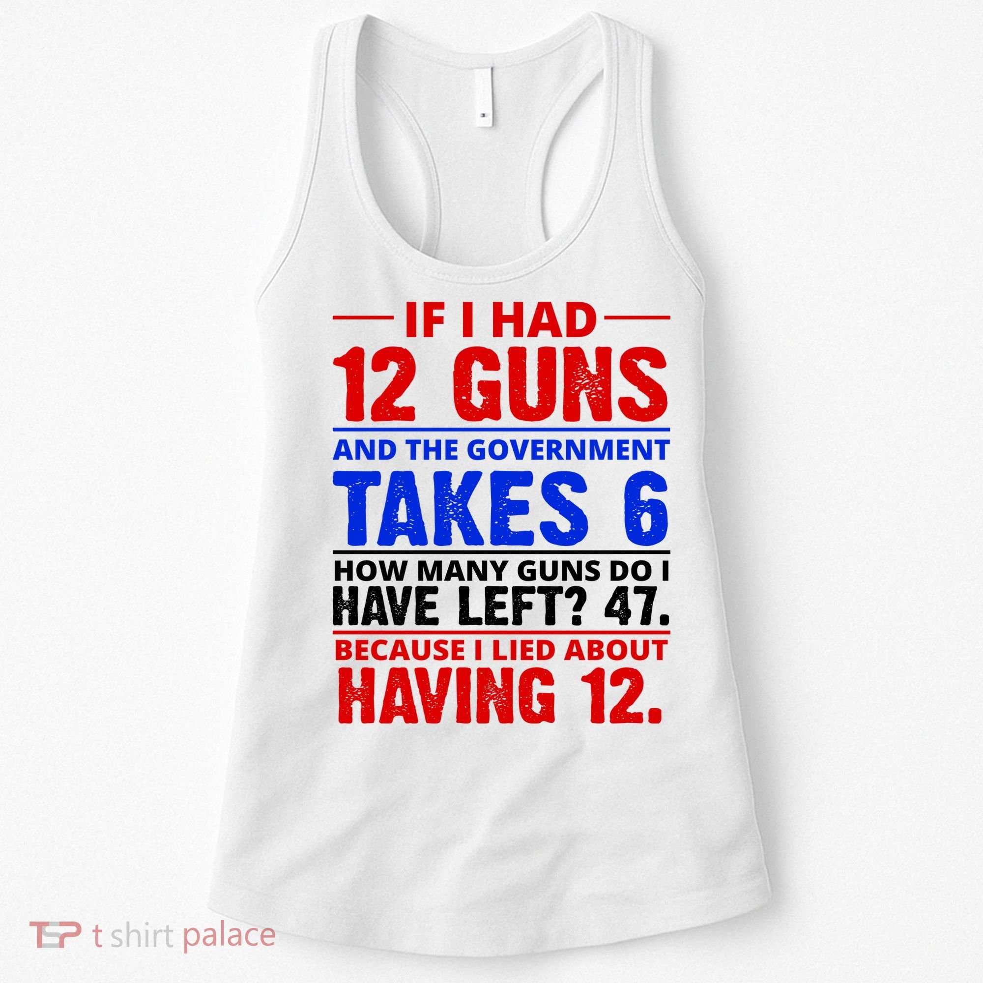 Funny Gun Rights Joke Women's Tank Top