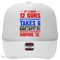 Funny Gun Rights Joke Hat thumb 0