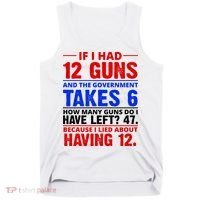 Funny Gun Rights Joke Tank Top thumb 0