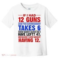 Funny Gun Rights Joke Toddler T-Shirt thumb 0