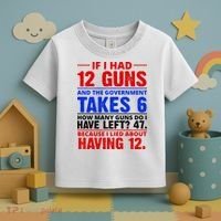 Funny Gun Rights Joke Toddler T-Shirt thumb 3