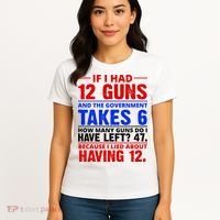 Funny Gun Rights Joke Women's T-Shirt thumb 4