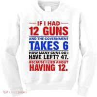 Funny Gun Rights Joke Kids Sweatshirt thumb 0