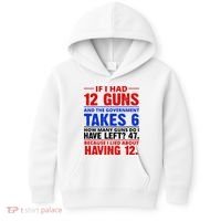 Funny Gun Rights Joke Kids Hoodie thumb 0