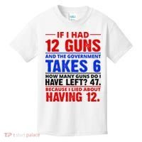 Funny Gun Rights Joke Kids T-Shirt thumb 0