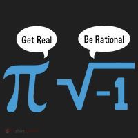 Funny Get Real Be Rational Shirt Pi Math Teacher Geek Tumbler thumb 3