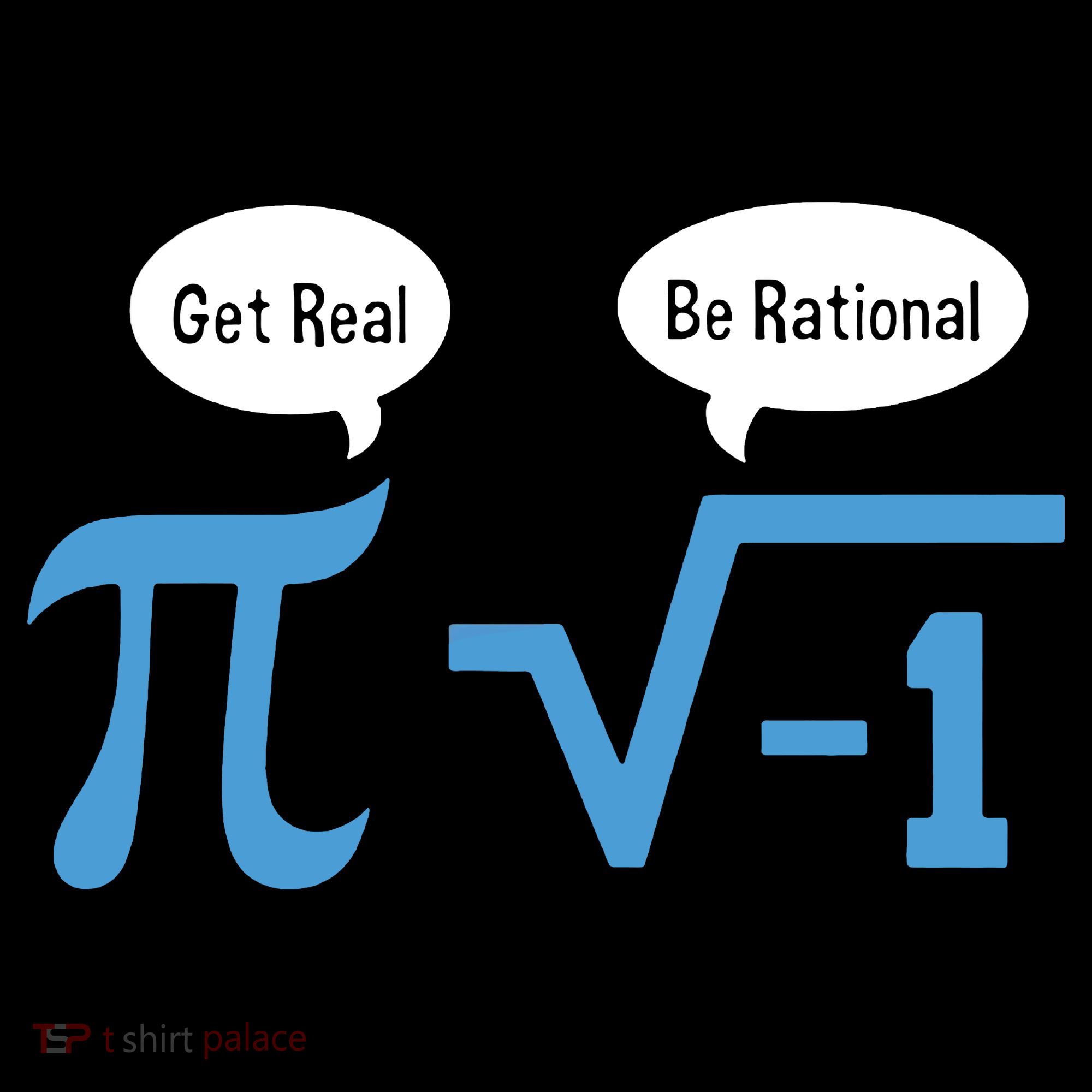 Funny Get Real Be Rational Shirt Pi Math Teacher Geek Ornament