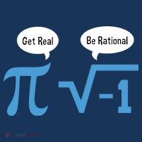 Funny Get Real Be Rational Shirt Pi Math Teacher Geek Women's Sweatshirt thumb 2
