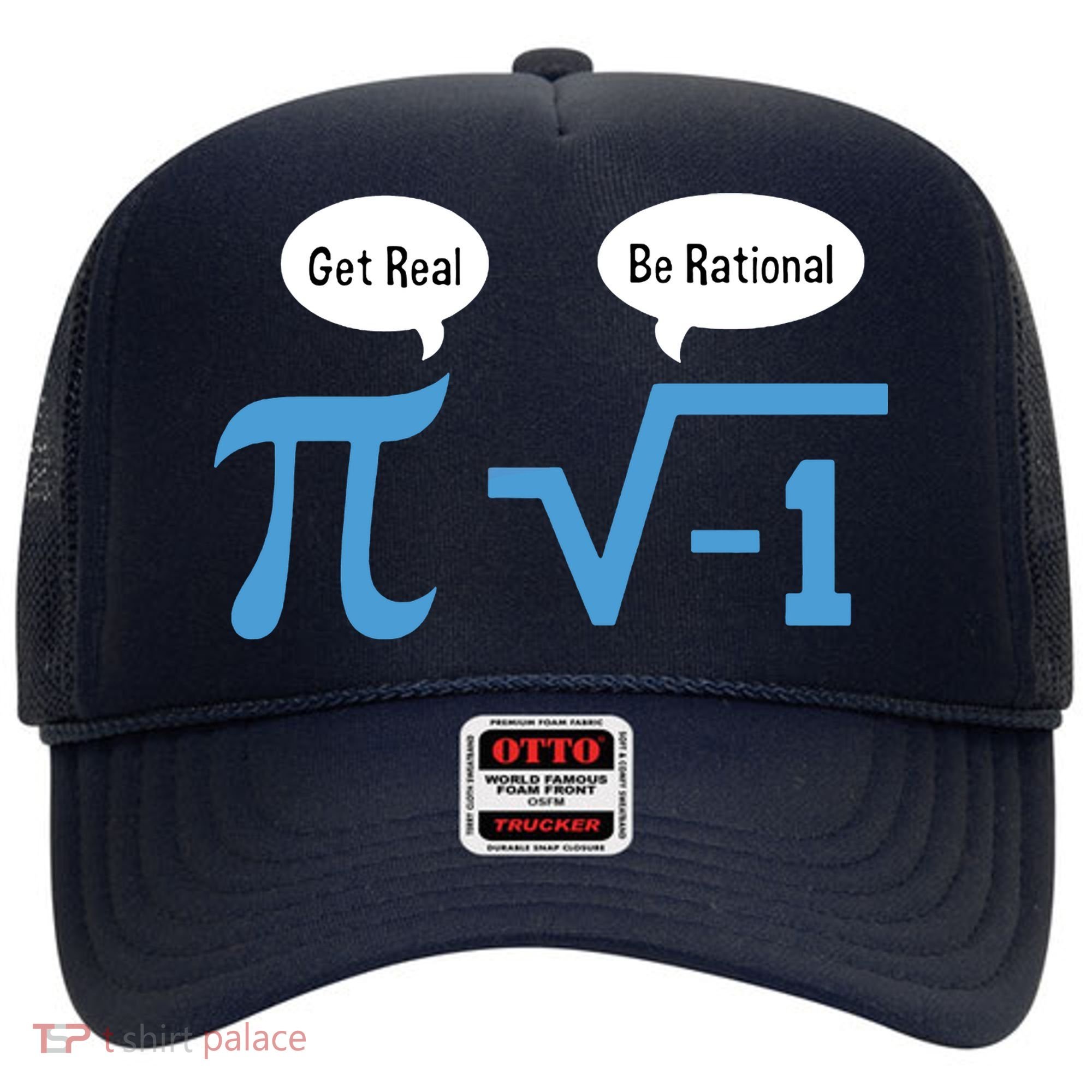 Funny Get Real Be Rational Shirt Pi Math Teacher Geek Hat
