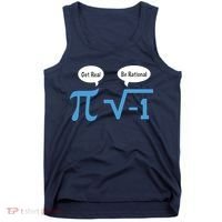 Funny Get Real Be Rational Shirt Pi Math Teacher Geek Tank Top thumb 0