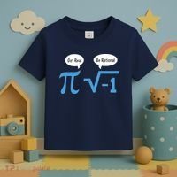 Funny Get Real Be Rational Shirt Pi Math Teacher Geek Toddler T-Shirt thumb 3